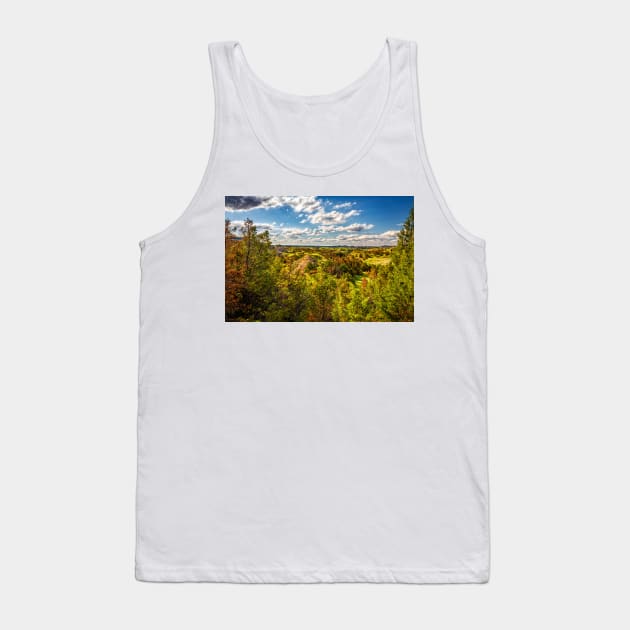 North Dakota Badlands Tank Top by Gestalt Imagery